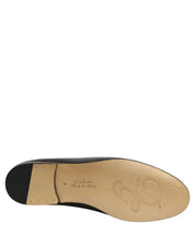 Silver Leather DG Logo Slip On Loafers Shoes