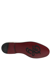 White Velvet Slip On Men Flats Loafers Shoes