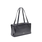 Black Calf Leather Bos Taurus Shoulder Bag