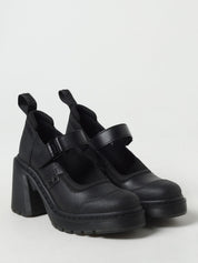 Dr. Martens Black Leather Platform Pumps