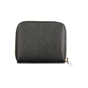 Nero Poliuretano Women Wallet