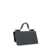 Black Calf Leather Bos Taurus Shoulder Bag