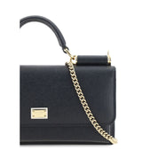 Black Calf Leather Bos Taurus Shoulder Bag