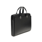 Black Calf Leather Bos Taurus Briefcase
