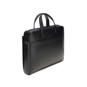 Black Calf Leather Bos Taurus Briefcase