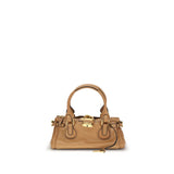 Brown Buffalo Leather Shoulder Bag
