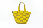 Michael Kors Kimber Small Daffodil Leather 2-In-1 Zip Tote Messenger Bag Purse