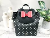 Kate Spade Disney Minnie Mouse Medium Leather Backpack Bookbag Bag