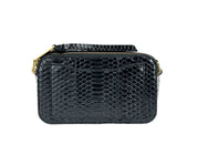 Marc Jacobs The Snapshot Snake Skin Crossbody Bag