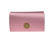 Versace Medusa Crystal Satin Mini Chain Crossbody Bag Purse
