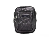 Marc Jacobs Pillow Small Black Quilted Smooth Leather Crossbody Handbag Purse