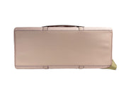 Michael Kors Travel Extra Large Powder Blush PVC Top Zip Weekender Luggage Bag