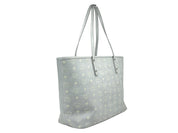 MCM Aren Leather Shoulder Tote Bag