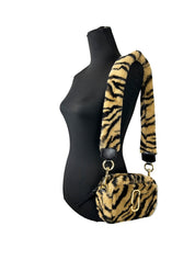 Marc Jacobs The Snapshot Tiger Fur Crossbody Bag