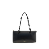 Black Calf Leather Bos Taurus Shoulder Bag