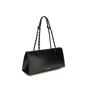 Black Calf Leather Bos Taurus Shoulder Bag