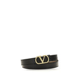 Black Calf Leather Bos Taurus Belt