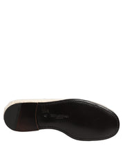 White Fur Shearling Men Dress Loafers Shoes