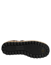 Dolce & Gabbana Brown Leopard Print Quilted Men Sneakers Shoes Dolce & Gabbana