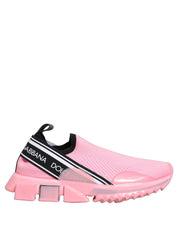 Dolce & Gabbana Pink Slip On Low Top Sorrento Sneakers Shoes