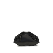 Black Calf Leather Bos Taurus Clutch Bag