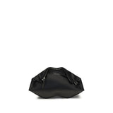 Black Calf Leather Bos Taurus Clutch Bag