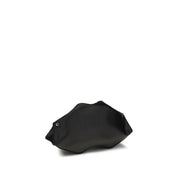 Black Calf Leather Bos Taurus Clutch Bag