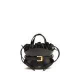Black Calf Leather Bos Taurus Shoulder Bag