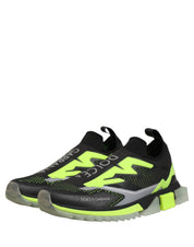 Black Green Sorrento Low Top Sneakers Shoes