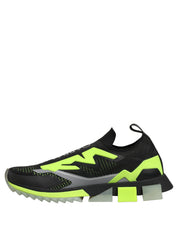 Black Green Sorrento Low Top Sneakers Shoes