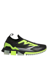 Sneakers basse Sorrento Dolce & Gabbana nere e verdi
