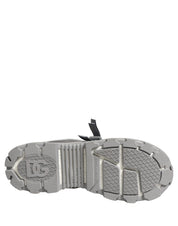 Gray Airmaster Panelled Low Top Men Sneakers Shoes