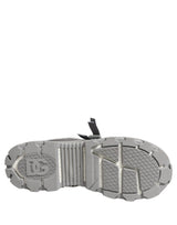 Gray Airmaster Panelled Low Top Men Sneakers Shoes
