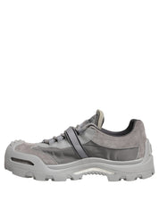 Gray Airmaster Panelled Low Top Men Sneakers Shoes