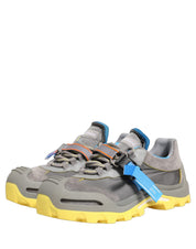 Gray Airmaster Panelled Low Top Men Sneakers Shoes