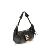 Black Calf Leather Bos Taurus Shoulder Bag