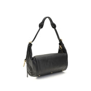 Black Calf Leather Bos Taurus Shoulder Bag