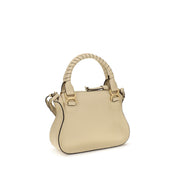 Beige Calf Leather Bos Taurus Handbag
