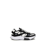 Multicolor Fabric Athletic Sneakers