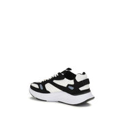 Multicolor Fabric Athletic Sneakers