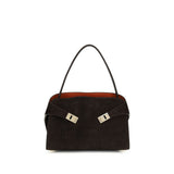 Brown Calf Leather Bos Taurus Shoulder Bag