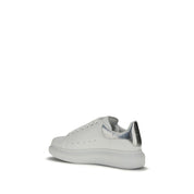 Alexander McQueen White Calf Leather Bos Taurus Platform Sneakers