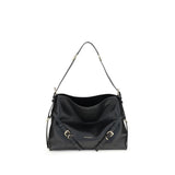 Black Calf Leather Bos Taurus Handbag