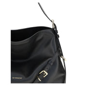 Black Calf Leather Bos Taurus Handbag