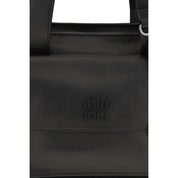 Miu Miu Brown Calf Leather Bos Taurus Shoulder Bag