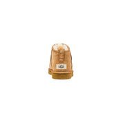 UGG Beige Leather Ankle Boots