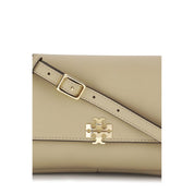 Tory Burch Beige Calf Leather Bos Taurus Shoulder Bag