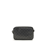 Gucci Black Cotton Shoulder Bag