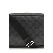 Gucci Black Cotton Shoulder Bag