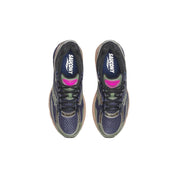 Blue Synthetic Athletic Sneakers